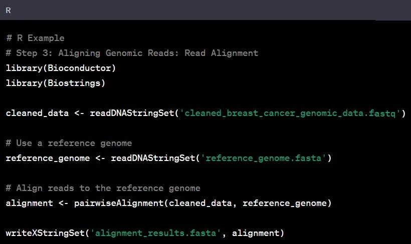 Genomic Data Analysis in R Step 3