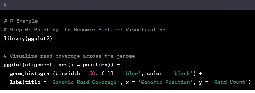 Genomic Data Analysis in R Step 6