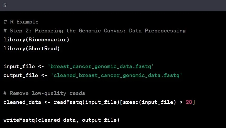 Genomic Data Analysis in R Step 2